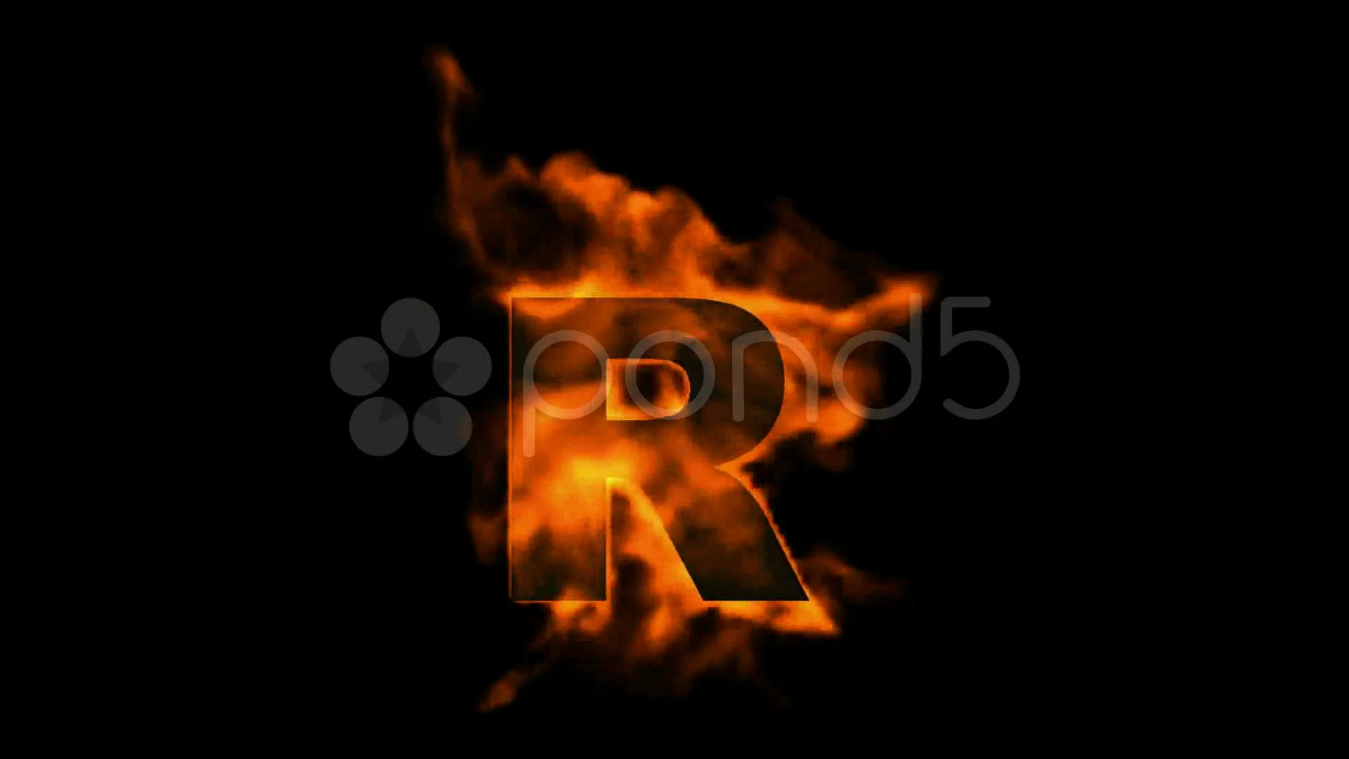 Double letter R fire by Petar Kilibarda on Dribbble