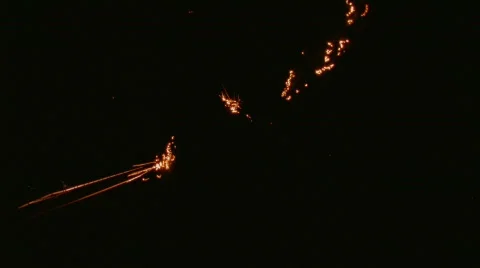 Fire Lightning - FIRE048 HD Stock Footage 571960