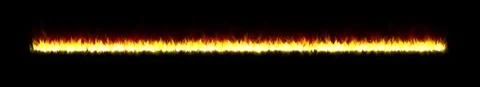 Fire line 2 Stock Footage 95617053