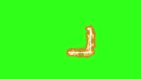 Fire line effects group graphic motion elements on green screen Vidéo 330611094