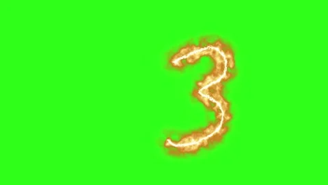 Fire line effects group graphic motion elements on green screen Stock Footage 331801990