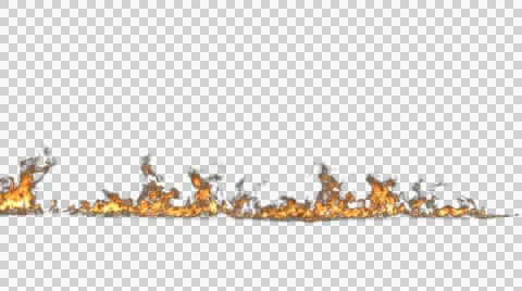 Fire Line Rise Stock Footage 50882745