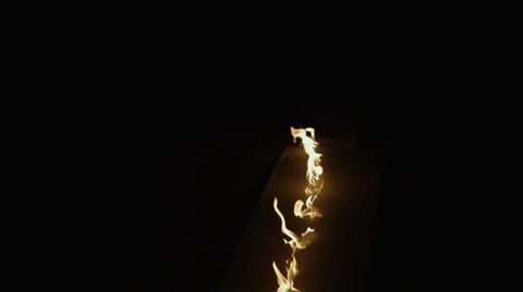 Fire Line two Video stock 26652243