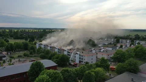 Fire Linköping Stock Footage 147393913