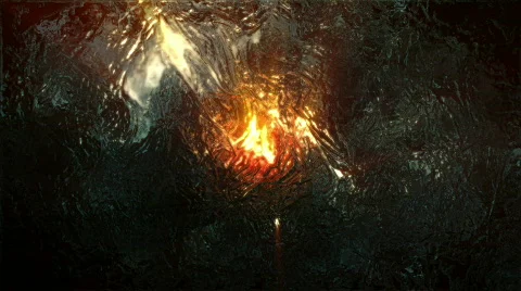 Fire in liquid Stock Footage 753788
