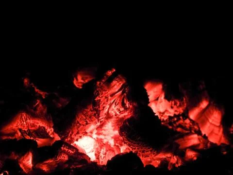 Fire a little bonfire Stock Photos