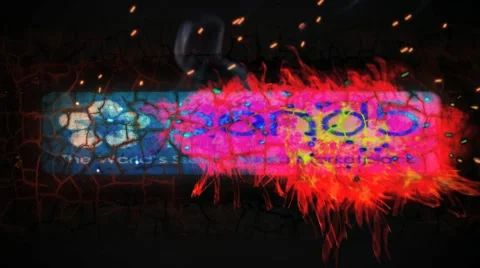 Fire Logo After Effects素材