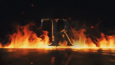 Fire Logo Stock After Effects