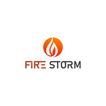 Fire logo Illustrazione stock