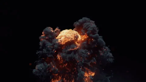 Fire Logo Reveal 스톡 After Effects
