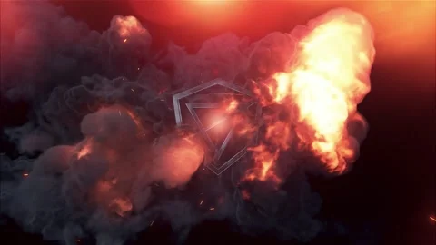 Fire Logo Reveal After Effects素材