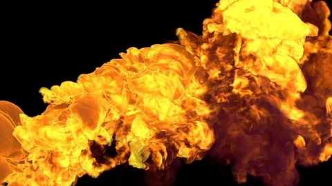 Fire logo Stock Video Pond5