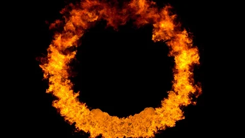 Fire Logo Revealer with Alpha (4K) 스톡 동영상 85579140