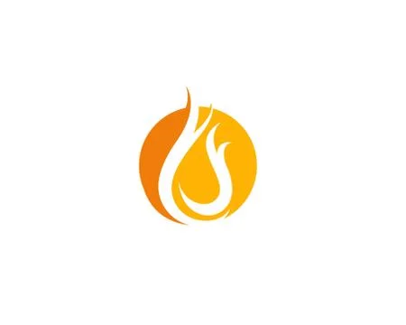 Fire Logo Template vectors Stock Illustration
