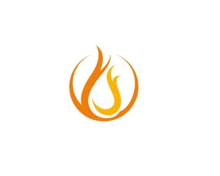 Fire Logo Template vectors Stock Illustration
