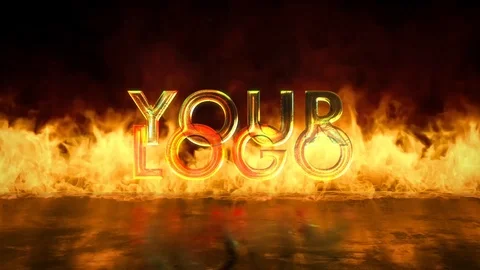 Fire Logo V2 Stock After Effects