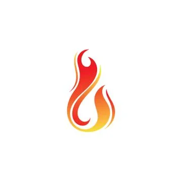 Fire logo vector illustration design Stock Illustration