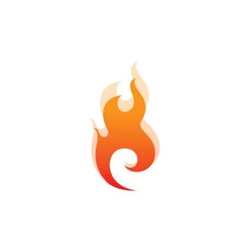 Fire logo vector illustration design Stock Illustration