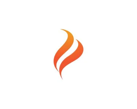 Fire logo vector template Stock Illustration