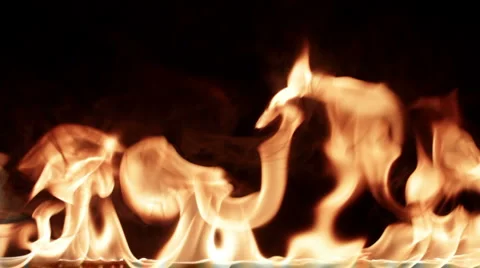 Fire Loop Stock Footage 1106107