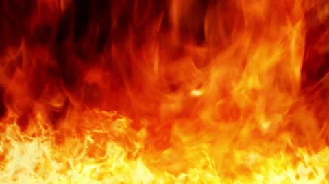 Fire loop Stock Footage 49598711