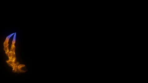 Fire loop Stock Footage 126891219