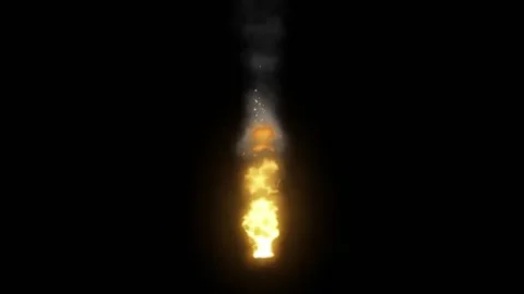 Fire Loop ver. 2. No Plugins. Stock After Effects