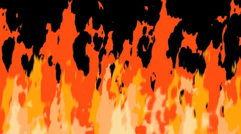 Fire Looped Video stock 22763373