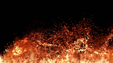 Fire. Looped Video stock 169494055