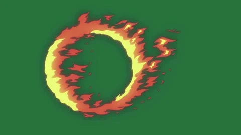 Fire Looping - Royalty Free Clip Stock Footage 338015554