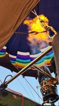 Fire that makes us fly Stock Photos