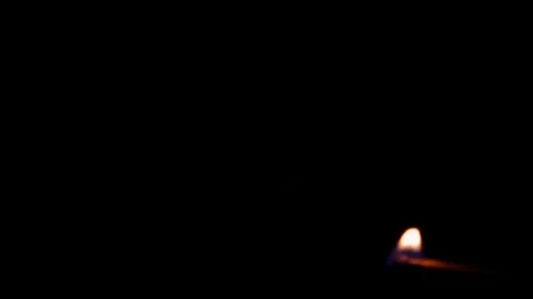 Fire mantel matches on a black background Stock Footage 83220637