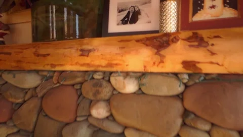 Fire Mantle Stock Footage 248497340