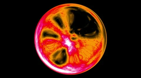 Fire marble 動画素材 10687147