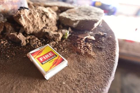 Fire Matches Stock Photos