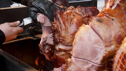 Fire-meat-2-slow Stock Footage 101581123