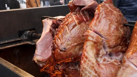 Fire-meat-3-slow Stock Footage 101581774