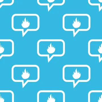 Fire message pattern Illustrazione stock