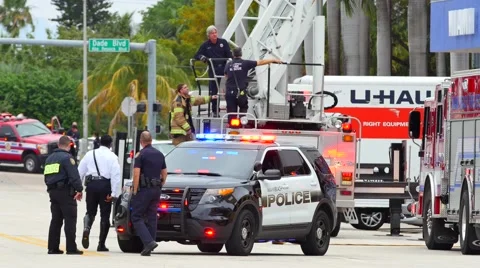 Fire in Miami Beach Vidéo 59210205