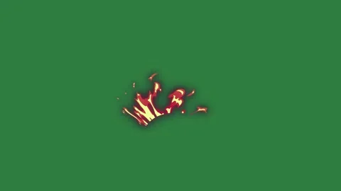 Fire in the Middle Is Burning Design Creative Frame Motion Depth Elements 스톡 동영상 336955872