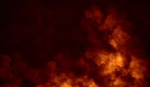 Fire moke texture overlays on isolated background. Misty background effect Stock Illustration