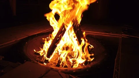 Fire Motion Stock Footage 111164724