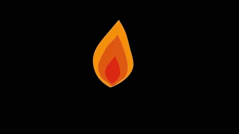 Fire Motion Graphics Stock Footage 228579547