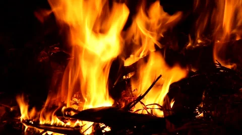 Fire - MVI 4254 Stock Footage 877472