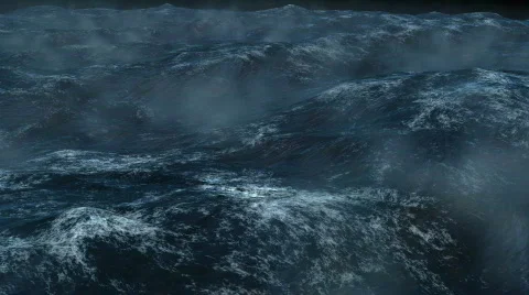 Fire on Ocean Video stock 83059