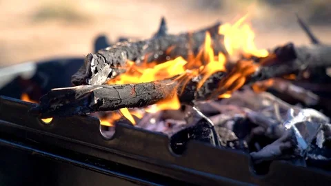 Fire one Stock Footage 98450223