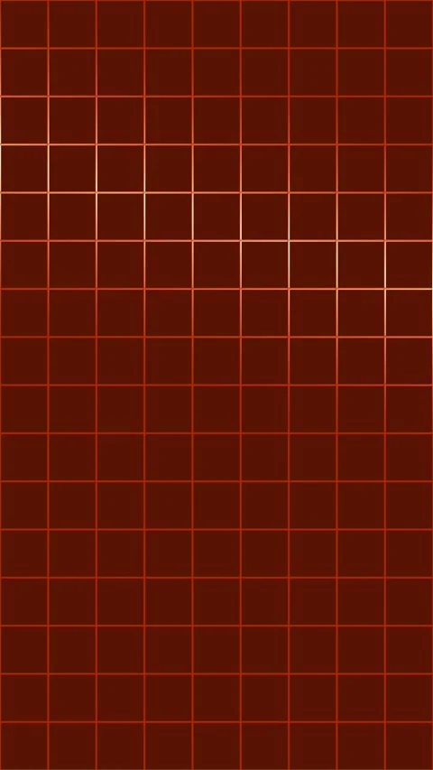 Fire Orange Grid Background with Light Sweep Stock Footage 315722712