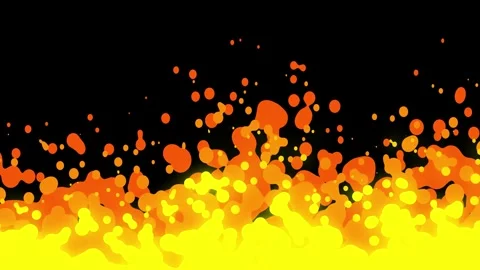 Fire overlay 60 FPS 4K Vídeo Stock 338232271