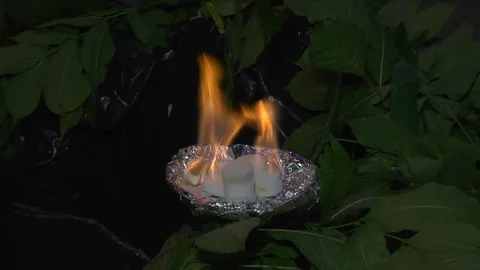 Fire. Pagan traditions. Rites. Stock Footage 77946403
