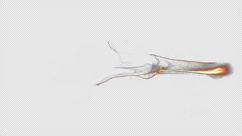 Fire particle with alpha channel Stock Footage 237178326